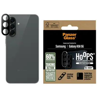 Osłona obiektywu Hoops do Samsung Galaxy A56 5G PanzerGlass, przezroczysta