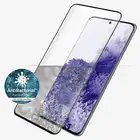 Szkło ochronne E2E Microfracture do Samsung S21 Ultra (G998) PanzerGlass, Case Friendly, FingerPrint, antybakteryjne, czarne