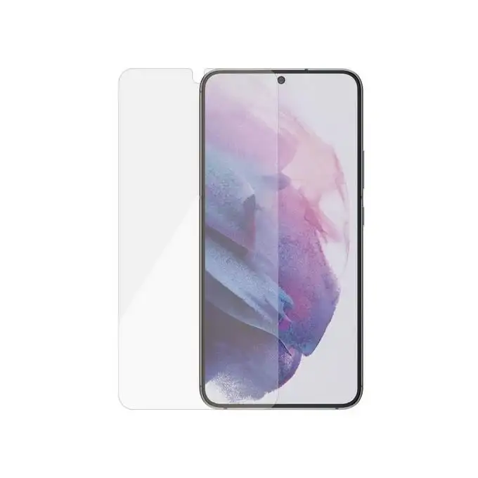 Szkło ochronne E2E Microfracture do Samsung S22 (G901) PanzerGlass, Case Friendly, antybakteryjne, czarne