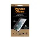 Szkło ochronne E2E Microfracture do Samsung S22 Ultra (G908) PanzerGlass, Case Friendly, antybakteryjne, czarne