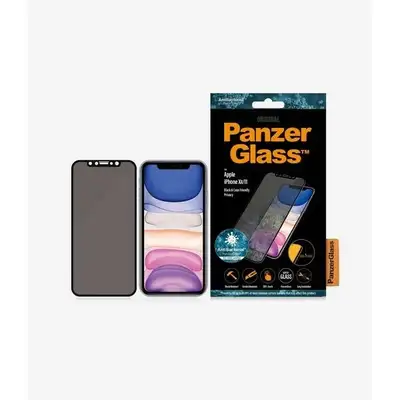 Szkło ochronne E2E Super+ do iPhone XR / 11 PanzerGlass, Privacy