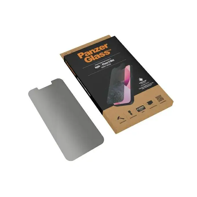 Szkło ochronne Standard Super+ do iPhone 13 Mini (5,4&quot;) PanzerGlass, Privacy, antybakteryjne