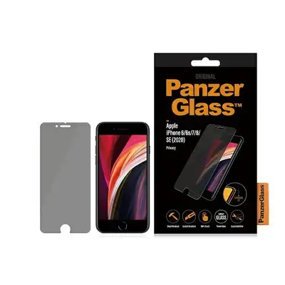 Szkło ochronne Standard Super+ do iPhone 6/6s/7/8/SE 2020 / SE 2022 PanzerGlass, Privacy