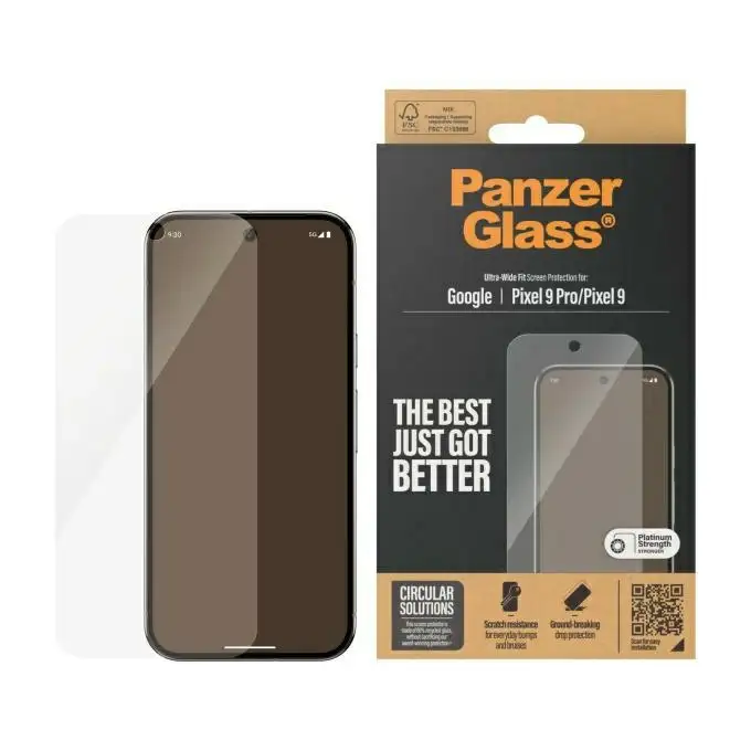 Szkło ochronne do Google Pixel 9 / 9 Pro PanzerGlass