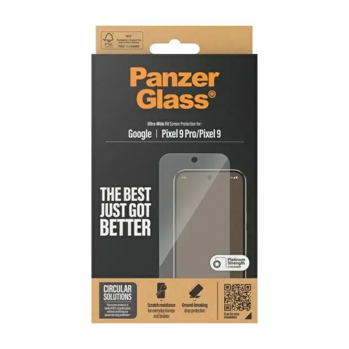 Szkło ochronne do Google Pixel 9 / 9 Pro PanzerGlass