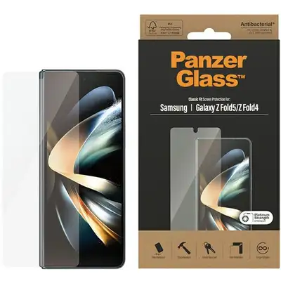 Szkło ochronne do Samsung Z Fold5 / Fold4 PanzerGlass Classic Fit, antybakteryjne
