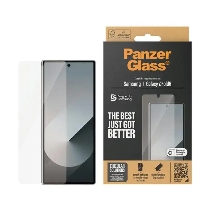 Szkło ochronne do Samsung Z Fold6 PanzerGlass Classic Fit