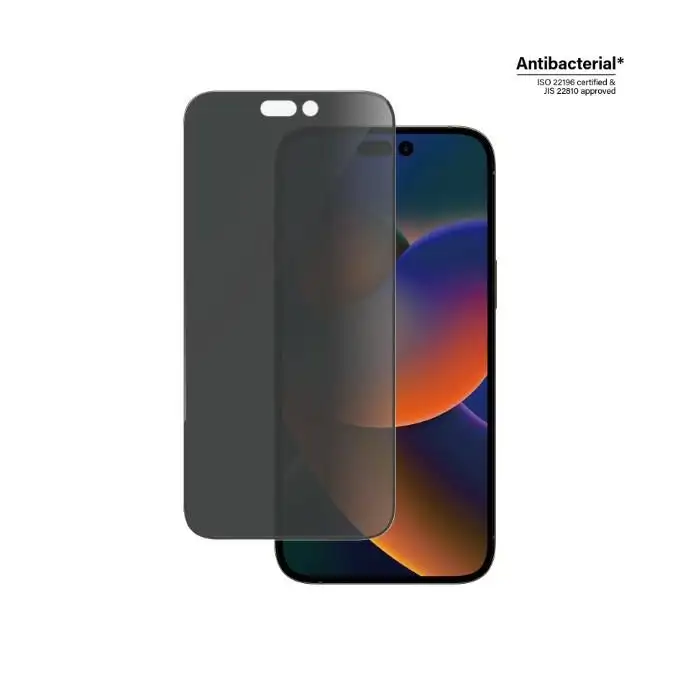 Szkło ochronne do iPhone 14 Pro Max (6,7&quot;) PanzerGlass, Privacy, antybakteryjne