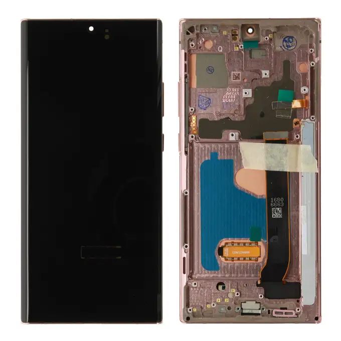 Wyświetlacz do Samsung Galaxy Note 20 Ultra N986 brązowy (Compatible soft) - z ramką