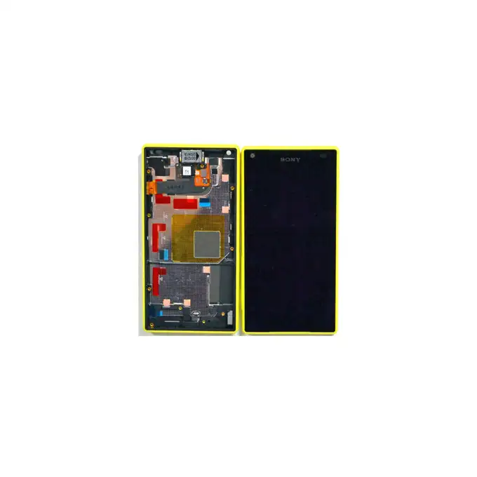 Wyświetlacz do Sony Xperia Z5 Compact - żółty