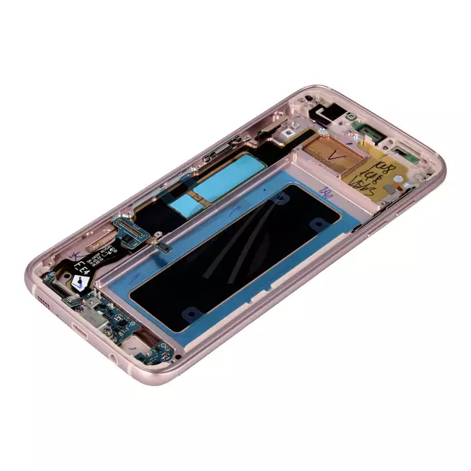 Wyświetlacz do Samsung Galaxy S7 Edge SM-G935 - różowy