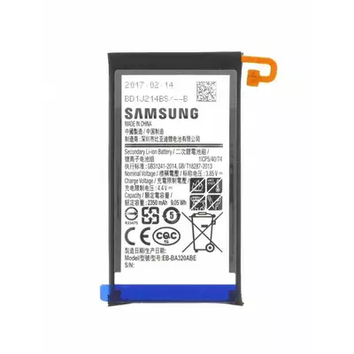 Bateria do telefonu Galaxy Samsung A3 2017 (SM-A320F)