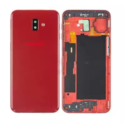 Klapka baterii do Samsung Galaxy J6+ SM-J610 - czerwony