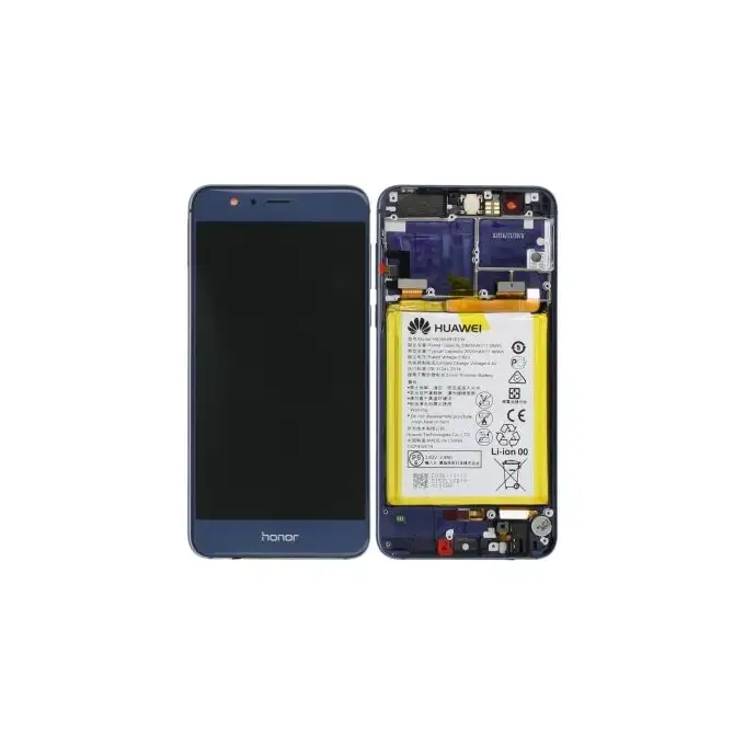 Wyświetlacz + bateria do Huawei Honor 8 - niebieski