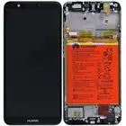 Wyświetlacz + bateria do Huawei P Smart - czarny