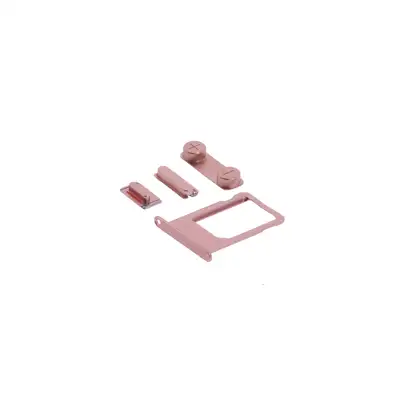 Zestaw przycisków do iPhone 5S/SE - złoty