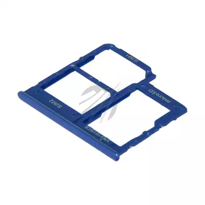 Szufladka karty SIM i SD do Samsung Galaxy A40 SM-A405 - niebieska