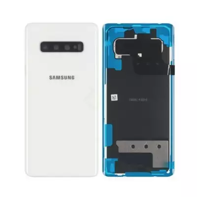 Klapka baterii do Samsung Galaxy S10+ SM-G975 - ceramiczna biała