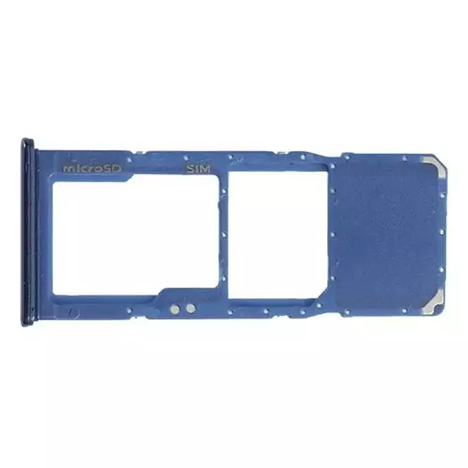 Szufladka karty SIM i SD do Samsung Galaxy A70 SM-A705 - niebieska