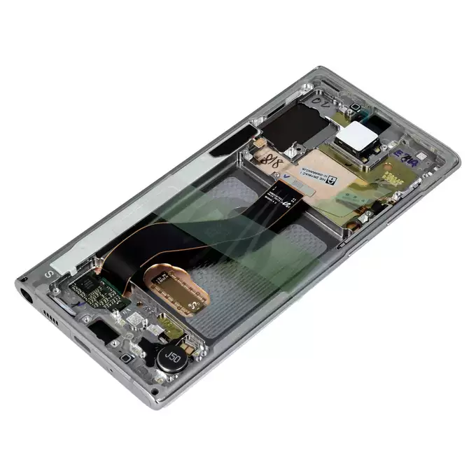 Wyświetlacz do Samsung Galaxy Note 10 SM-N970 - srebrny