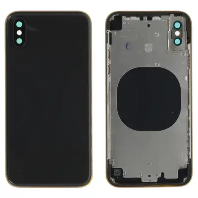 Klapka baterii do iPhone X (bez loga) - szara