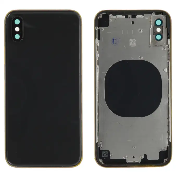 Klapka baterii do iPhone X (bez loga) - szara