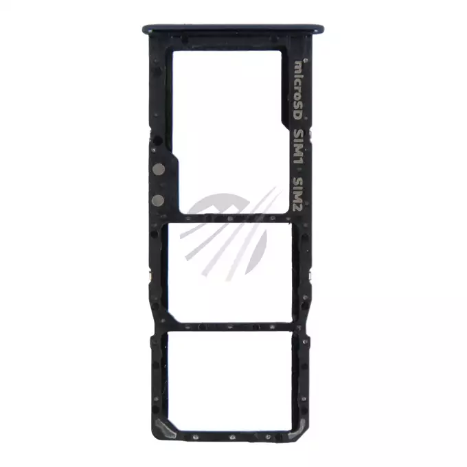 Szufladka karty SIM oraz SD do Samsung Galaxy A51 SM-A515F - czarna