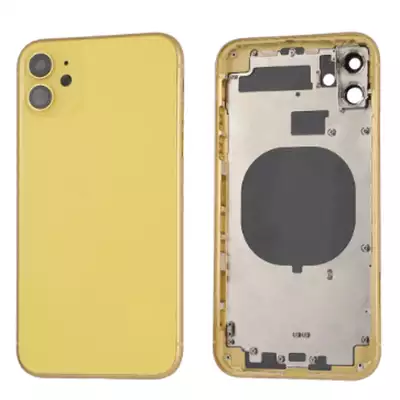 Klapka baterii do iPhone 11 (bez loga) - żółta