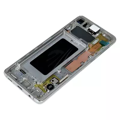 Wyświetlacz do Samsung Galaxy S10 SM-G973 - srebrny