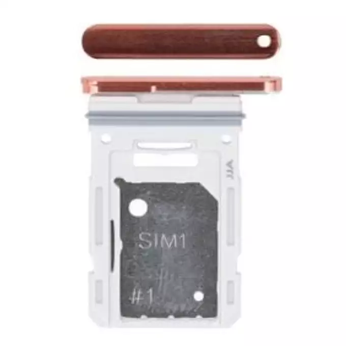 Szufladka karty SIM i SD do Samsung Galaxy S20 FE SM-G780 / S20 FE 5G SM-G781 - pomarańczowa