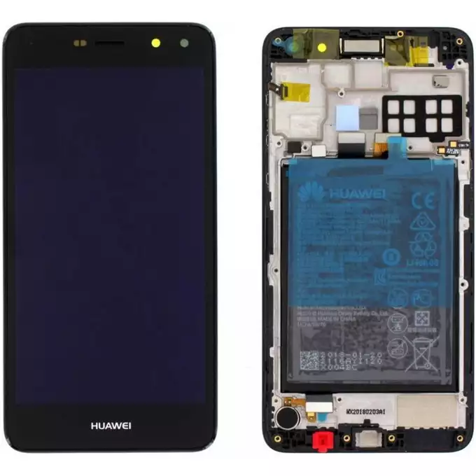 Wyświetlacz + bateria do Huawei Y5 (2017) - czarny