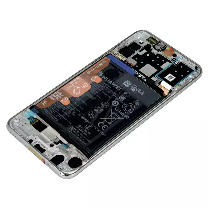 Wyświetlacz + bateria do Huawei P30 Lite New Edition (2020) - biały
