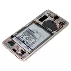 Wyświetlacz + bateria do Samsung Galaxy S21+ SM-G996 - fioletowy
