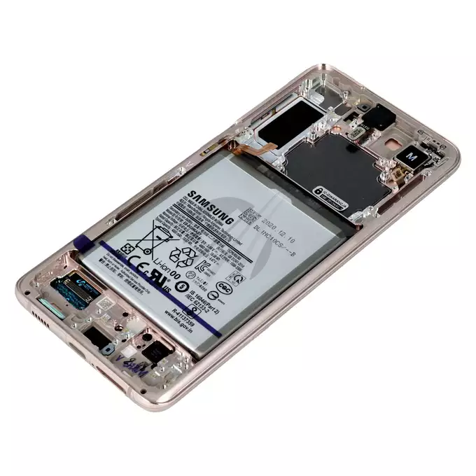 Wyświetlacz + bateria do Samsung Galaxy S21+ SM-G996 - fioletowy