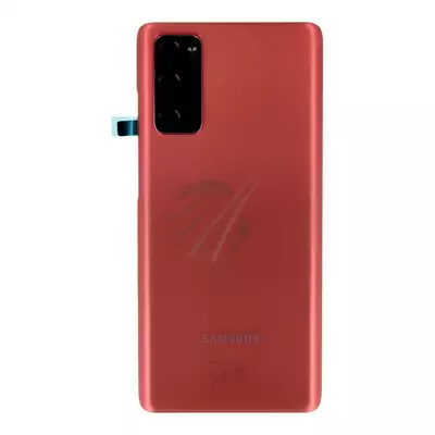 Klapka baterii do Samsung Galaxy S20 FE SM-G780 / S20 FE 5G SM-G781 - czerwona