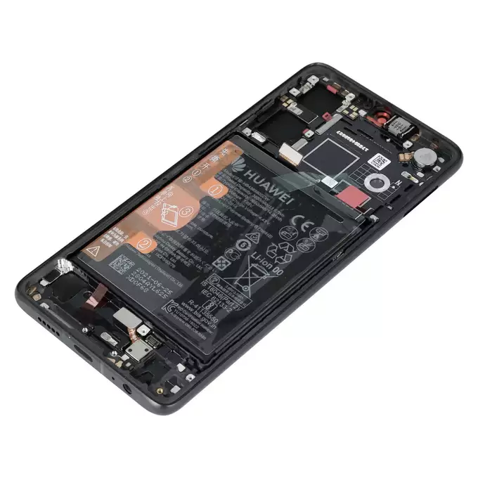 Wyświetlacz + bateria do Huawei P30 - czarny (NOWY KOD)