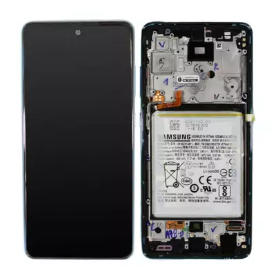 Wyświetlacz + bateria do Samsung Galaxy A52 SM-A525/A52 5G SM-A526 - niebieski
