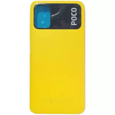 Klapka baterii do Xiaomi Poco M3 - żółta