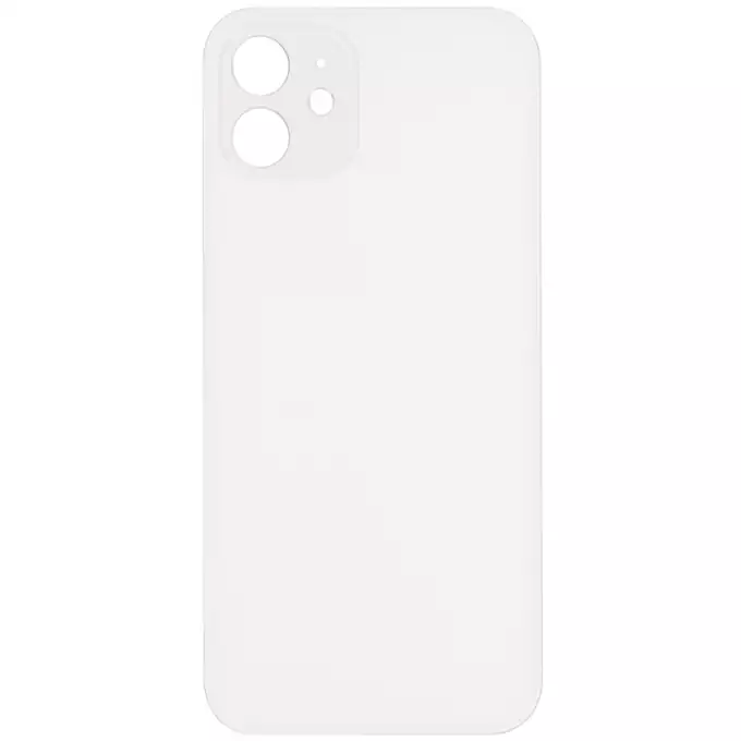 Klapka baterii do iPhone 12 (bez loga) - biała