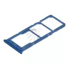 Szufladka karty SIM i SD do Samsung Galaxy M12 SM-M127 - niebieska