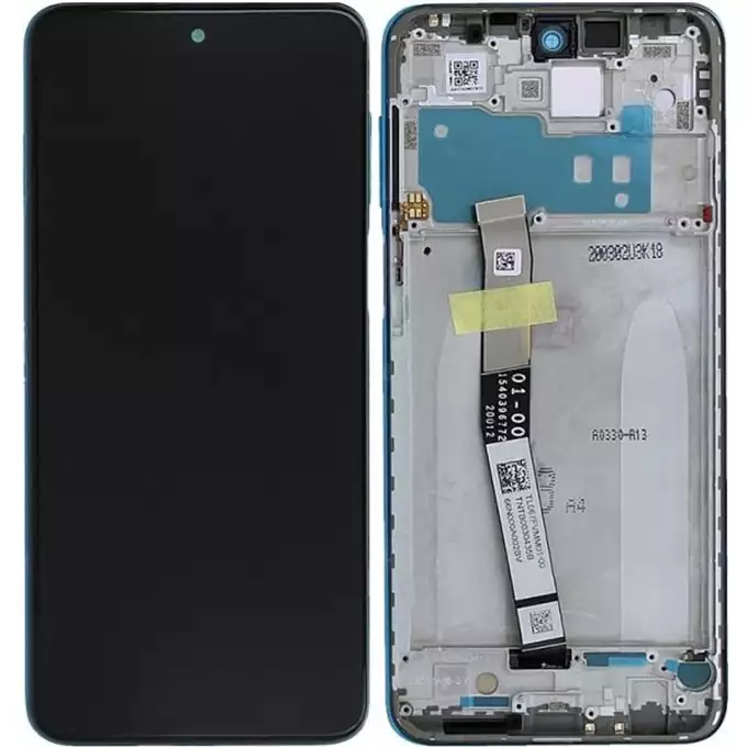 Wyświetlacz do Xiaomi Redmi Note 9S - niebieski