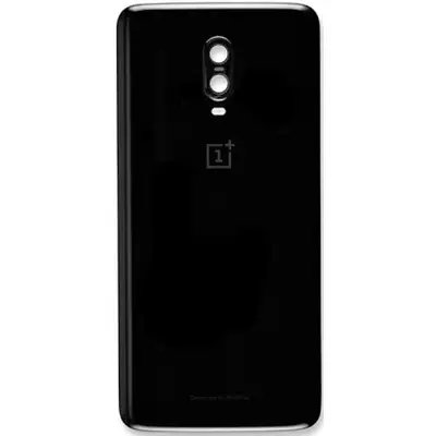 Back Cover - Shiny Black, for model OnePlus 6T